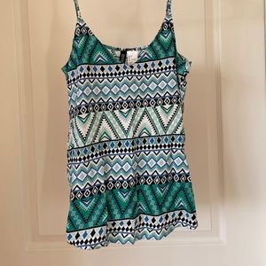 SOLD || Tribal print top